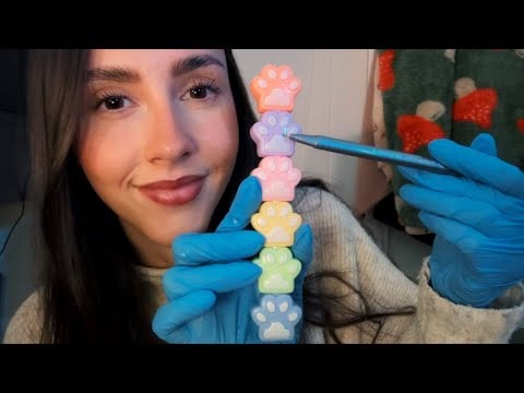 ASMR- Cranial nerve exam to test all your senses and knock you out🧠 (fast paced) 