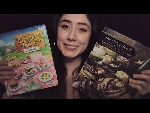 ASMR | My Themed Cookbooks Show-and-Tell 