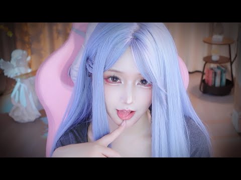 No-ads [ASMR] | Mouth sound & Heart sound help you sleep🤍🖤