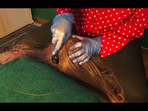 ASMR | Relaxing Hair Growth Treatment | Scalp Check, Scalp Massage | No Talking | 'Unintentional'