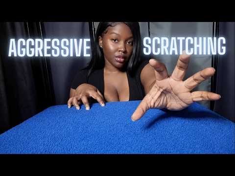 Aggressive Scratching ASMR (Fabric Scratching)