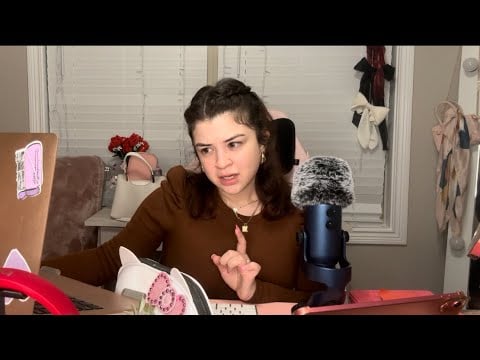 ASMR UPDATED meeting with your school counselor 🫣