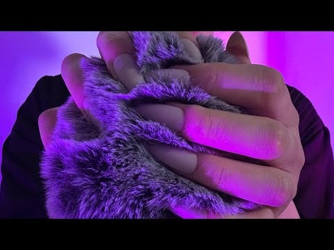 ASMR Fluffy Mic Scratching with Long Nails 💅🏻 | Brain Melting 🫠 (No Talking)