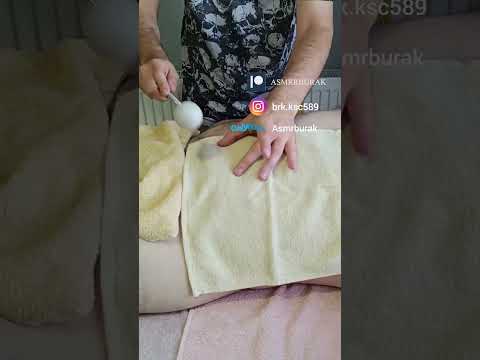 THE IDEAL MASSAGE FOR CHEST, ARM AND ABDOMINAL AREA #satisfying #relaxing #asmr #shorts #massage