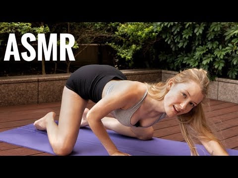 ASMR Deep Morning Stretches  😍
