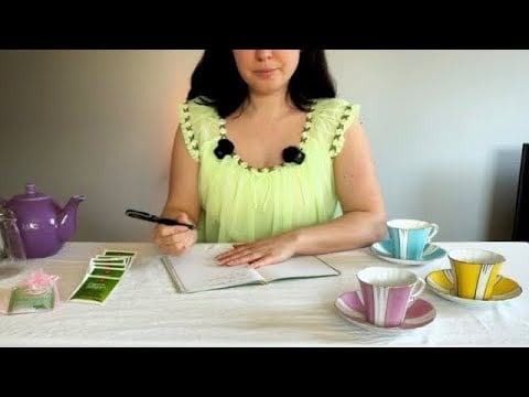 ASMR Planning Your Whimsical Garden Tea Party (lofi roleplay) 