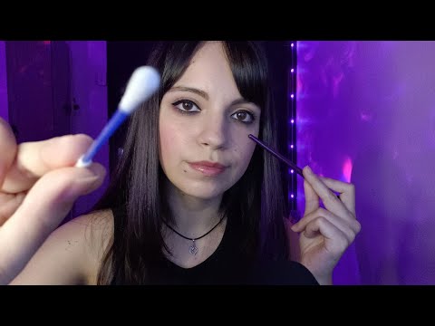 ASMR - Tem algo dentro do seu olho 👀