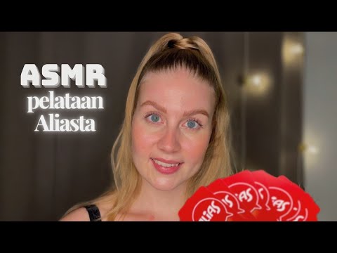 ASMR SUOMI | Pelataan Aliasta OSA 4 | semi-inaudible kuiskailua