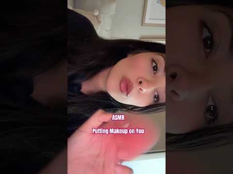 ASMR putting make up on you. Mouth sounds. Brushing. Tapping #asmr