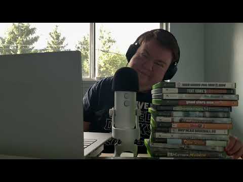 ASMR GAME STORE ROLE-PLAY + XBOX GAME DISC SOUNDS 
