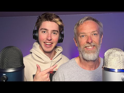 My Dad Tries ASMR Again... he's officially a pro
