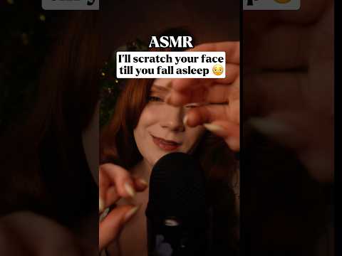 Face scratching ASMR 😴 Mouth sounds Clicky whisper