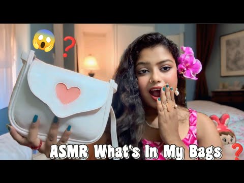 ASMR What's In My Bags 😱❓