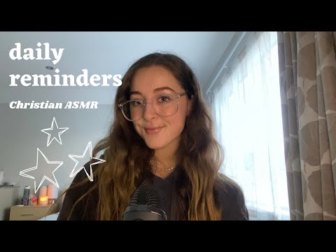 Biblical affirmations for everyday life ☆ | Christian ASMR