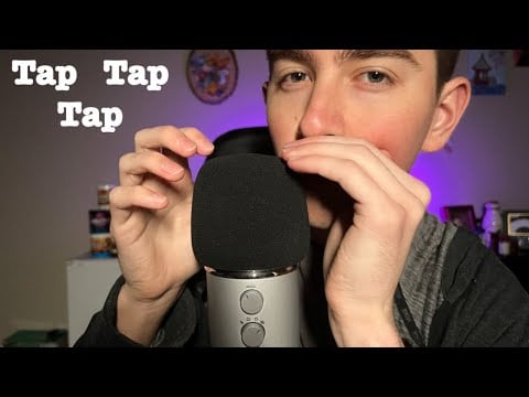 ASMR Close-Up Mouth Sounds + Mic Tapping & Scratching