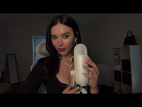 ASMR up-close whisper rambling