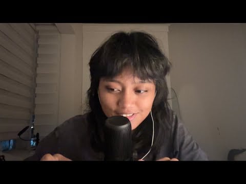 asmr rambling about my interests to see if we have anything in common (plus tingly sounds)