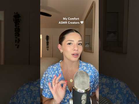 ASMR MY FAV COMFORT ASMR CREATORS #asmr #whispering #asmrtist