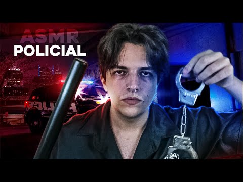 ASMR POLICIAL TE ABORDANDO  ⚠️CUIDADO⚠️