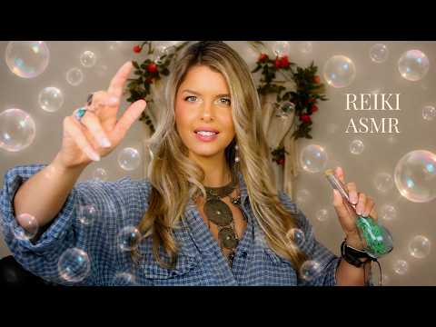 "Neurological Bubble Bath" ASMR REIKI Soft Spoken & Personal Attention Healing *Boosting Serotonin*