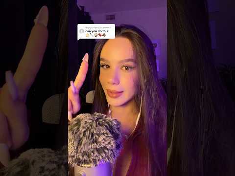 ASMR EMOJI CHALLENGE 🥰💋 #asmr #asmrvideo #asmrsound #sleep #tingles