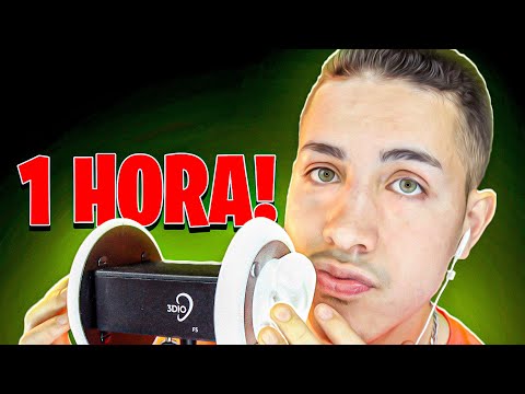 ASMR 1 HORA – SONS DE BOCA LENTOS PERTINHO DO MICROFONE!! *3DIO*