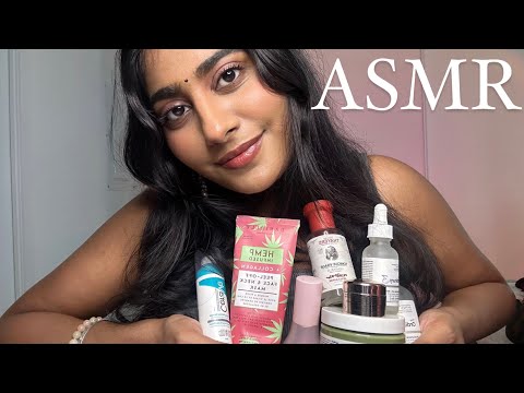 ASMR SKINCARE ESSENTIALS | Personal Attention Skincare Whispers and Tingles for Sleep