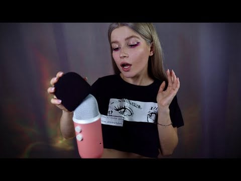 ASMR scratching your brain 🤯 100% tingles ✨ Blue Yeti rubbing, mouth sounds, windshield tapping