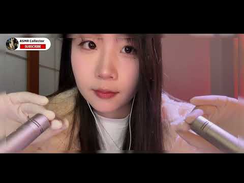 ASMR🎧｜The sound of Ansell medical gloves massaging your ears is very nice~