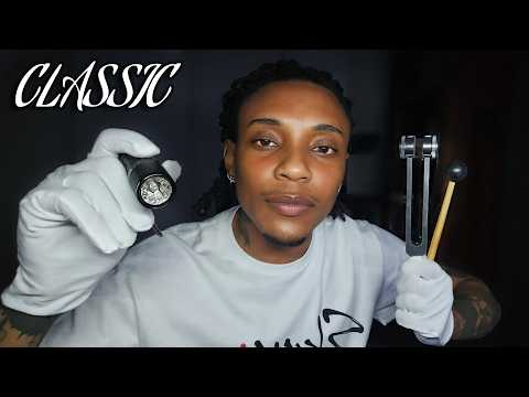 ASMR Classic Detailed Cranial Nerve Exam | Ear to Ear Tingles 