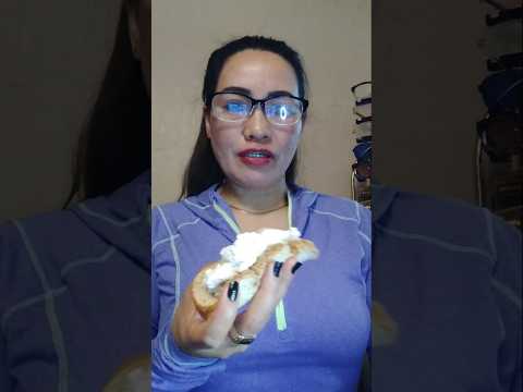 ONE TIME BITE WHEAT BREAD WITH COTTAGE CHEESE #everyone #food #shortsfeed  #challenge #onebite