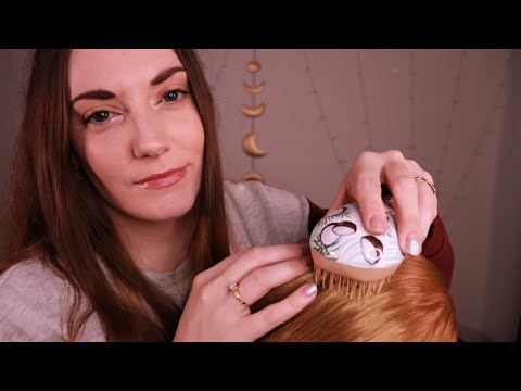 [ASMR] Scalp Check & Treatment (Hair brushing, scalp massage, relaxing whispers)