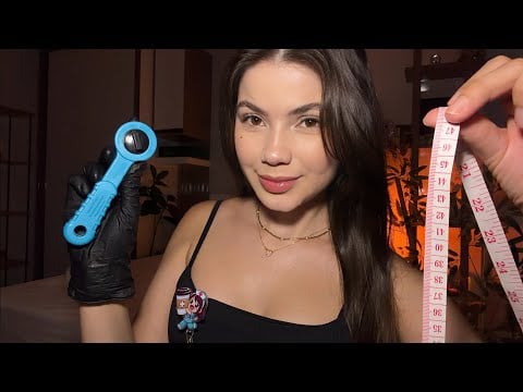 ASMR | Exame Ortopédico No Corpo Inteiro 🩺📏