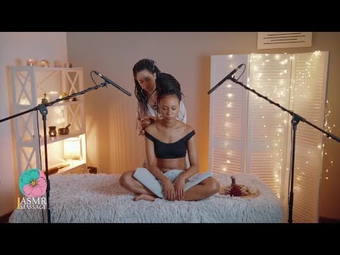 Calmness-Inspiring ASMR Massage with Tools