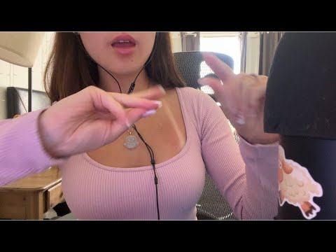 ASMR tapping on things I got from Hawaii