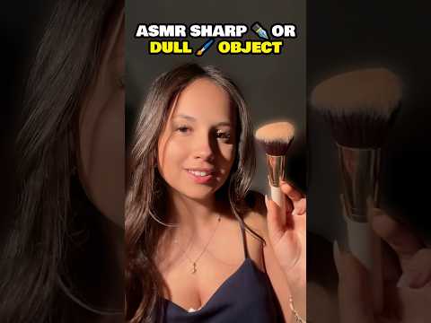 ASMR Sharp 🖋️Or Dull 🖌️ Object #asmr #asmrsounds #asmrtriggers #asmrtingles