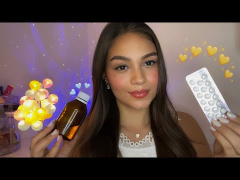 ASMR- FARMACÊUTICA ATENCIOSA TE ATENDENDO | PRA DORMIR E RELAXAR