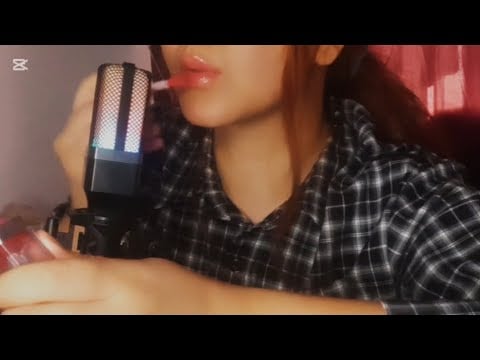ASMR spit painting 🎨 Mouth sounds #ASMR