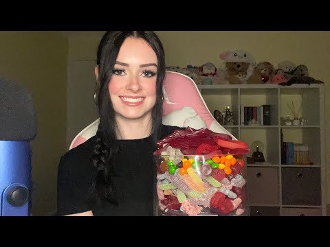 ASMR making a candy salad 🍬