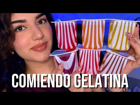 ASMR GELATINA😋 Mientras Hablamos 