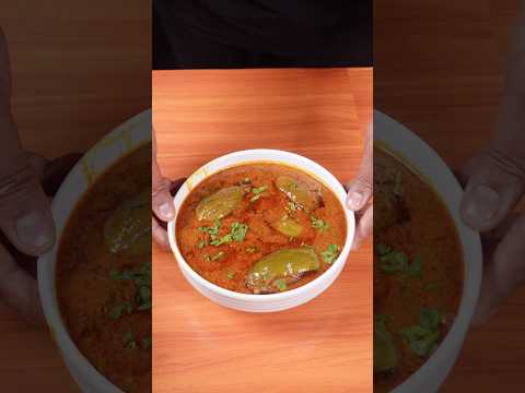 🍆 ASMR Masala Baingan 🔥 | Spicy Brinjal Fry Sounds 🤤 #shorts #short