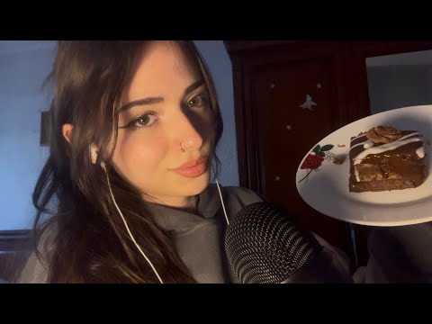 ASMR | Q&A and Eating Cake (1k special) 
