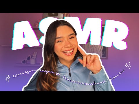 🌎 ASMR em 4 línguas para você dormir rápido (PT, EN, ES, FR)