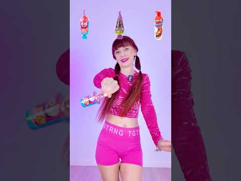 ASMR Sour Lollipop, Candy Foam, Jelly Cups  #mukbang
