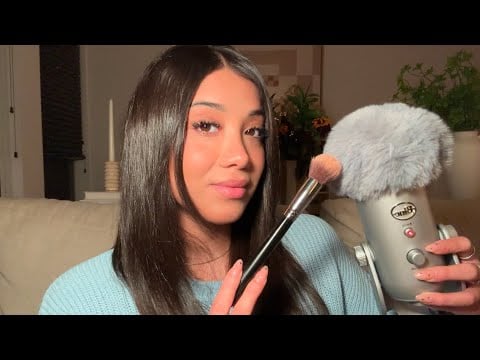 2021 ASMR 📖 Back To The Basics ✍️ (Mouth Sounds, Book Tapping, Face brushing..)