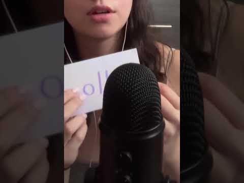 #spanishasmr #hello #tingles #tinglesasmr #asmrforsleep #sleep #learn #relaxing #relaxingsounds