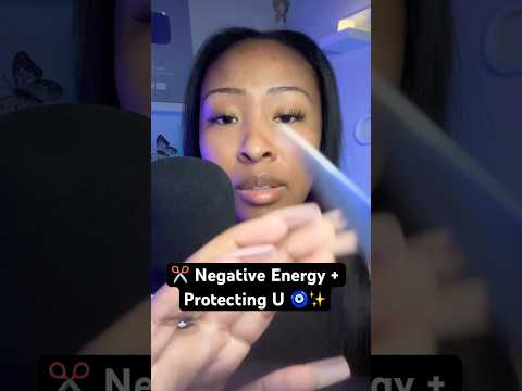 ✂️ Removing Negative Energy + Protecting U 🧿✨ #asmr #reiki #energyhealing #asmrforsleep #relax