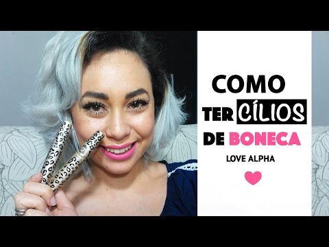 RESENHA: Como ter Cílios de Boneca- LOVE ALPHA