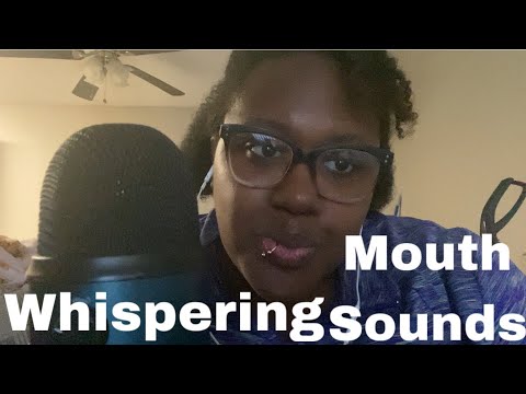 ASMR *Whispering & mouth sounds. & hand sounds | JanayDASMR