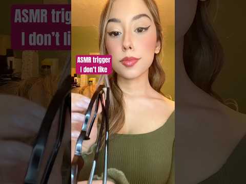 ASMR Trigger I don’t like 🤢 #asmr